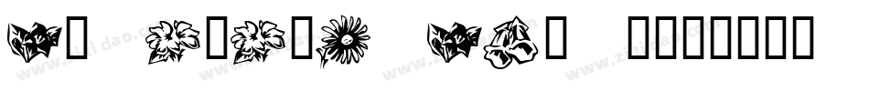 KR Irish Kat 3字体转换